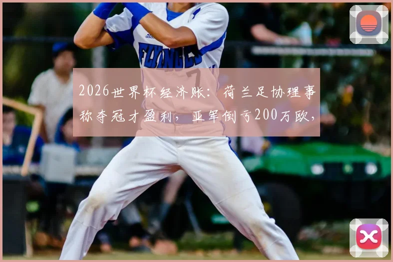 2026世界杯经济账:荷兰足协理事称夺冠才盈利,亚军倒亏200万欧,大赛财政平衡有多难?
