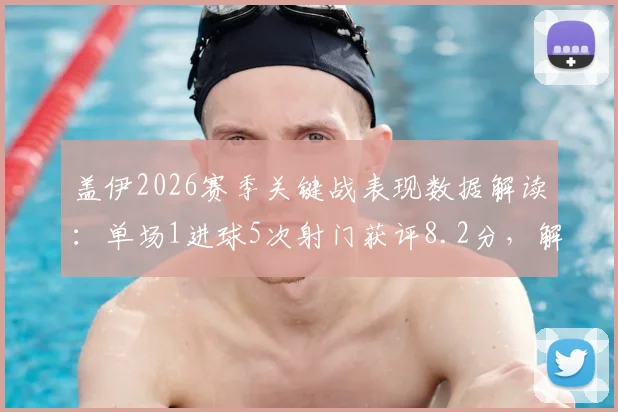 盖伊2026赛季关键战表现数据解读:单场1进球5次射门获评8.2分,解析其射门效率与战术价值